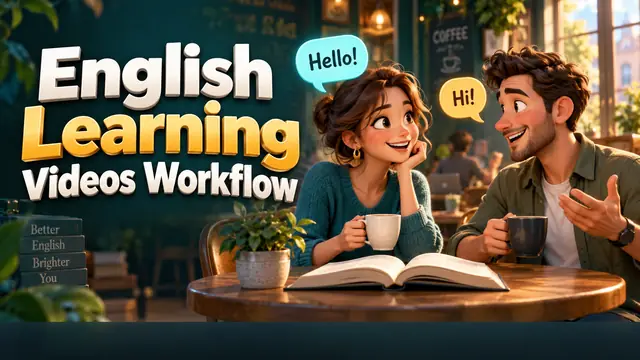 English Learning Videos Workflow cover